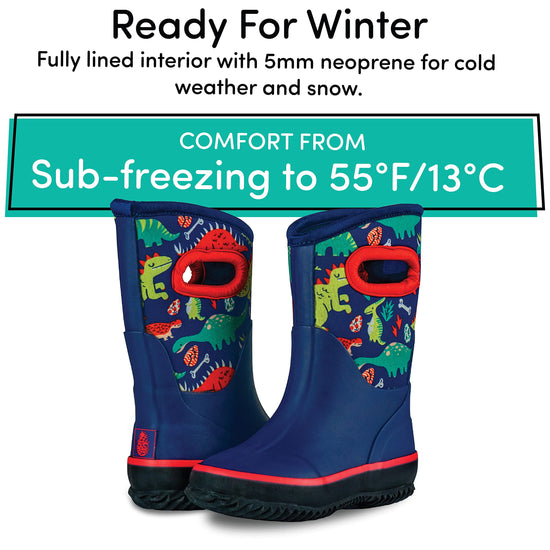 Lone Cone kids mud boots — waterproof and insulating for all weather conditions