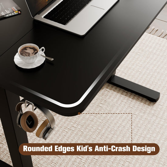 Desk — Adjustable standing design by Ergomaker