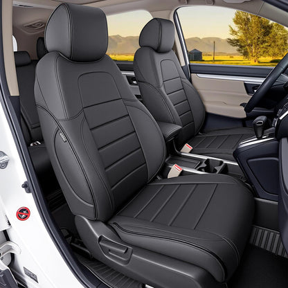 HKZ vehicle seat covers - leather for Honda CR-V 2017-2022 models