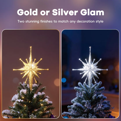 Tree topper — festive design for holiday decor