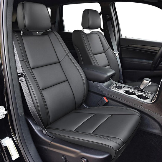 AOMSAZTO vehicle seat cover - custom fit waterproof car seat protectors in black