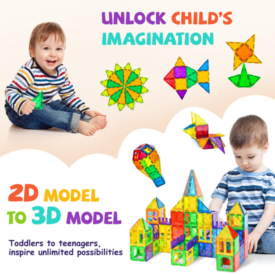 cossy magnetic tiles — colorful building blocks