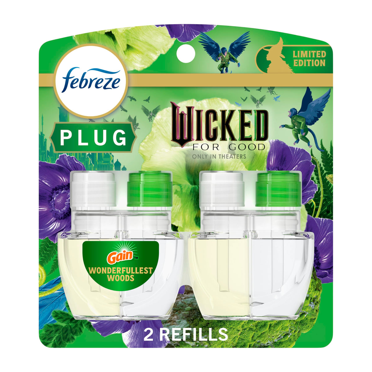 Febreze area deodorizer — Wicked: For Good limited edition scent refill