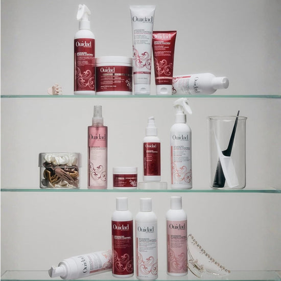 Ouidad Advanced Climate Control gel — Crunch-free, soft hold for defined curls