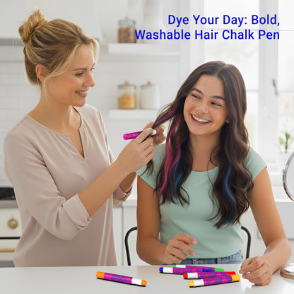 Desire Deluxe hair coloring agent — 10 washable color pens for kids and teens