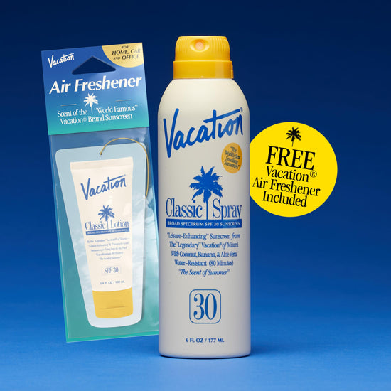 Sunscreen spray — Water-resistant and lightweight with SPF, vegan and dermatologist-tested
