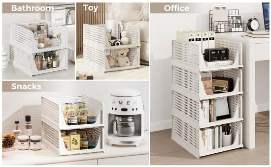 Storage drawer — Stackable plastic design by Pinkpum