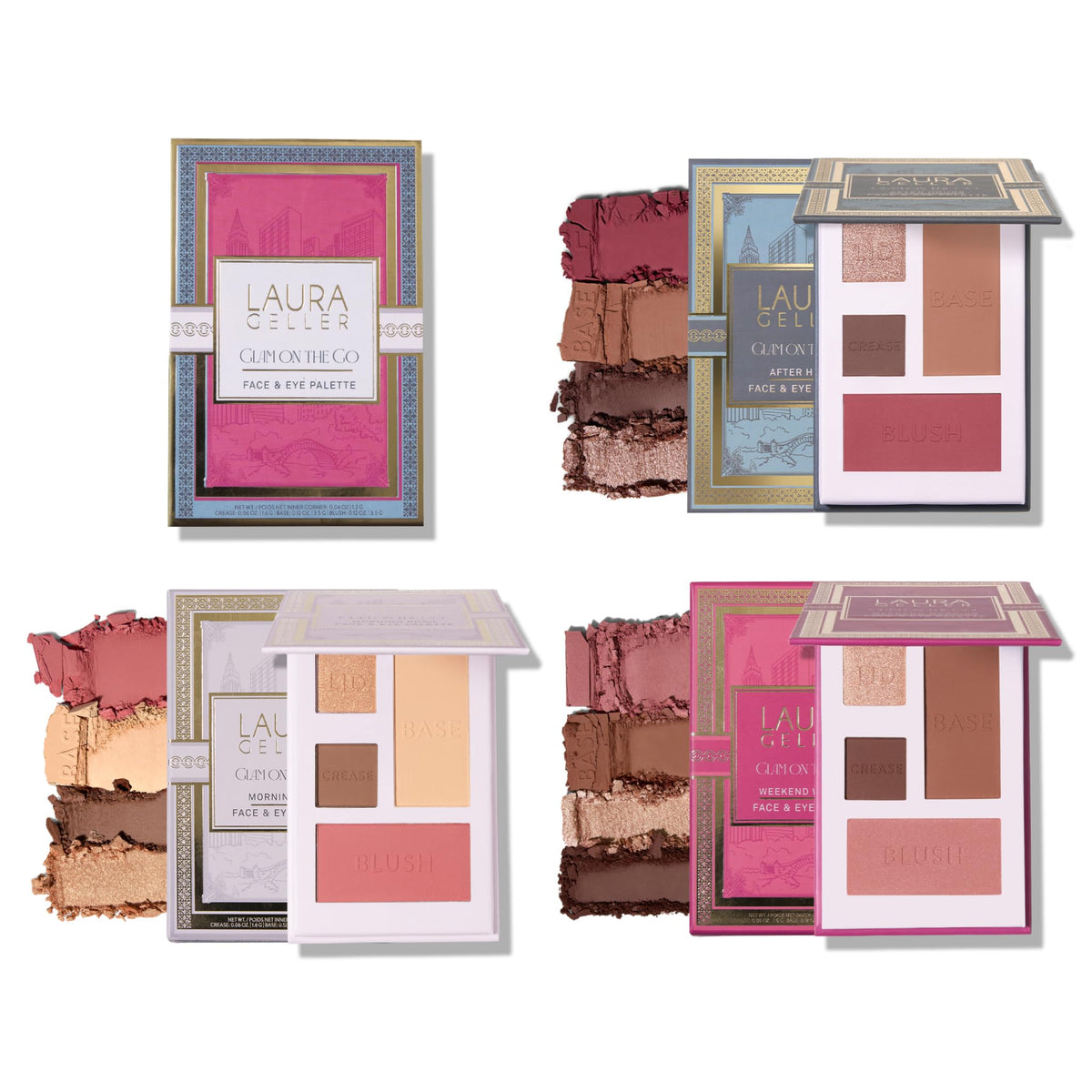 Makeup — Laura Geller Glam On the Go palettes for mature skin