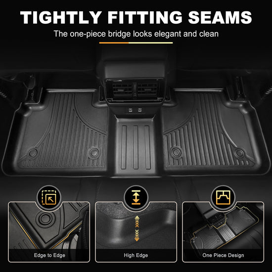 AOMSAZTO vehicle mat - All weather protection for Ford Edge 2015-2026