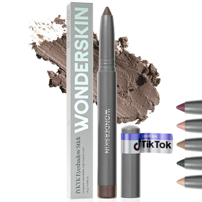 Wonderskin IYKYK Eyeshadow Stick — Longwear, budge-proof and waterproof shimmer stick with sharpener.