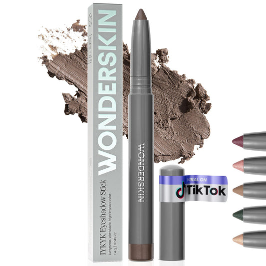 Wonderskin IYKYK Eyeshadow Stick — Longwear, budge-proof and waterproof shimmer stick with sharpener.