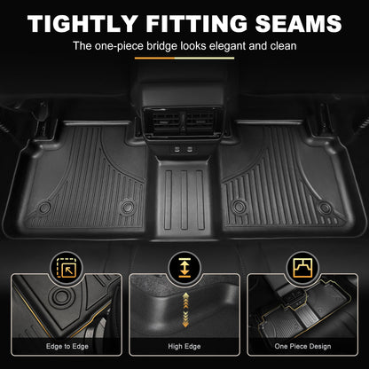 AOMSAZTO floor mats - All weather TPE rubber liners for Honda Accord 2023-2026