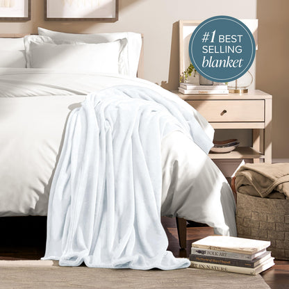 Bare Home microplush cabin blanket — cozy and soft