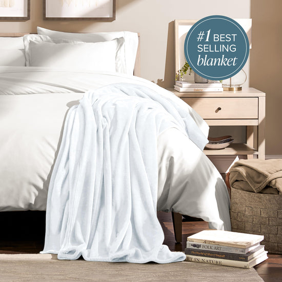 Bare Home microplush cabin blanket — cozy and soft