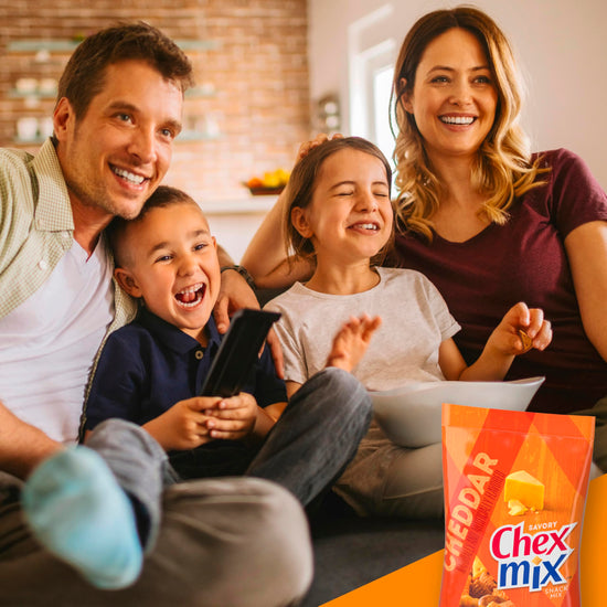 Chex Mix snack mix — turtle, honey BBQ, spicy, sweet and hot
