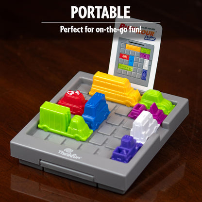 ThinkFun Rush Hour Junior — classic traffic jam logic game for kids