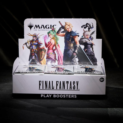 Collectible card — Magic: The Gathering meets Final Fantasy booster box