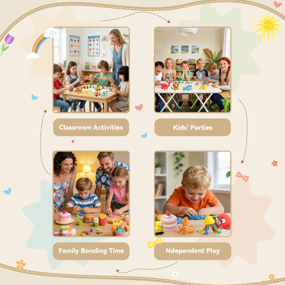 Sculpting material — Air dry clay kit with sculpting tools for kids and craft gifts