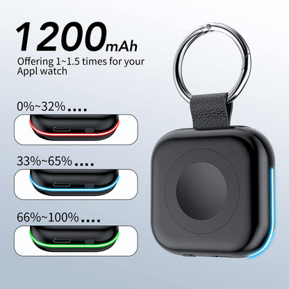 Charging adapter — Wireless magnetic charger for Apple Watch 1200mAh power bank