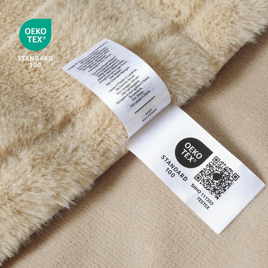 Cozy Bliss throw blanket — fluffy faux fur for couch and sofa bed