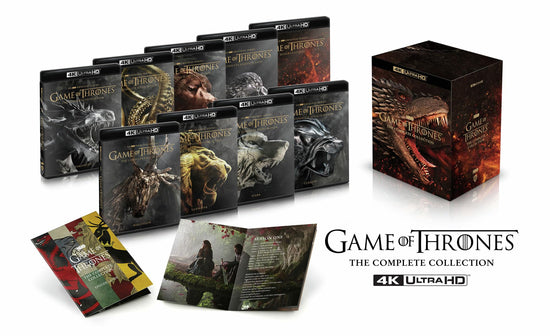 Game of Thrones - The complete collection on 4K UHD