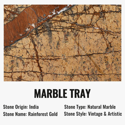 Koville tray — luxury marble design