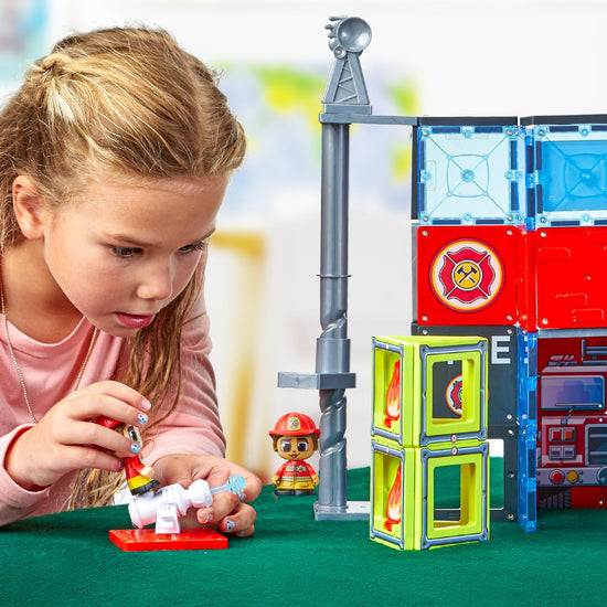 Tile Town pet toy building block set