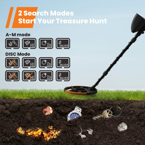 GoGonova metal detector for adults and kids - versatile for all ages