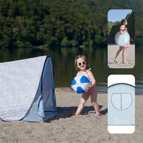 Babymoov portable freestanding shelter — anti-UV protection