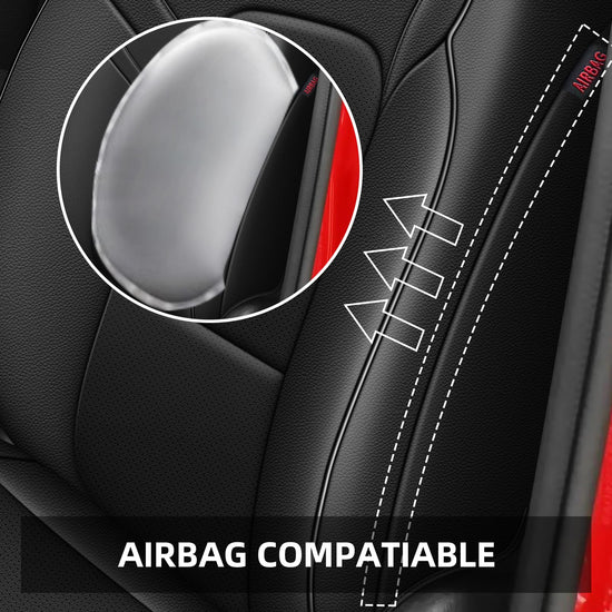 AOMSAZTO vehicle seat cover — faux leather full set for Ram 1500 and 2500 2009-2018