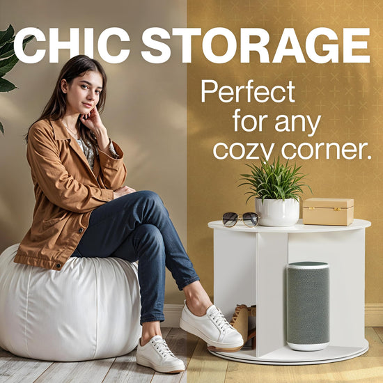SHELF — 360-degree rotating shoe rack by LOFT & Ivy