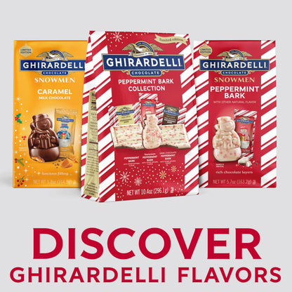 Ghirardelli chocolate candy — Peppermint bark and milk chocolate with pistachio fillingGhirardelli chocolate candy — Peppermint bark and milk chocolate with pistachio filling