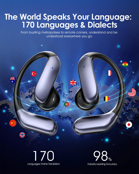 Headphones — JIJ AI translation with instant real-time translator and meeting notes