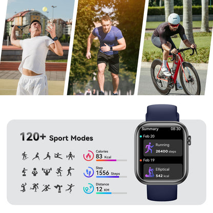 Smart watch - fitness tracking with call functionality and waterproof design