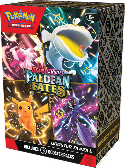 Pokemon TCG — Scarlet and violet paldean fates booster bundle