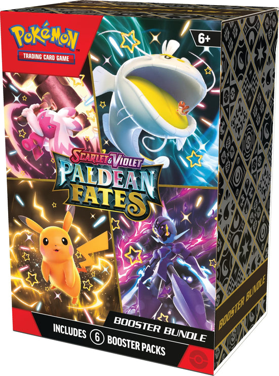 Pokemon TCG — Scarlet and violet paldean fates booster bundle