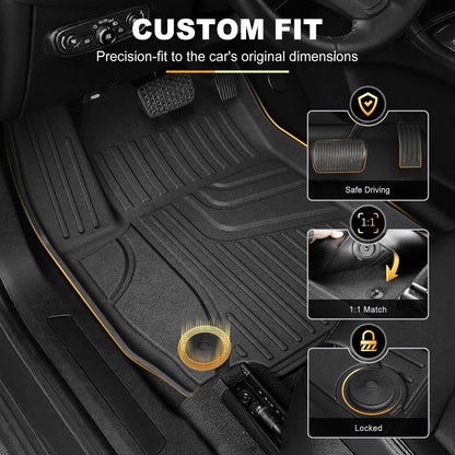 AOMSAZTO vehicle mat — All weather protection for 2018-2024 Chevy Equinox