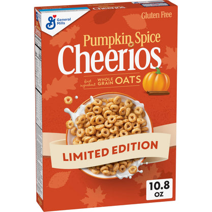 Breakfast cereal — pumpkin spice flavor Cheerios