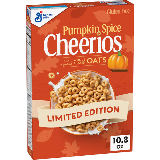 Breakfast cereal — pumpkin spice flavor Cheerios