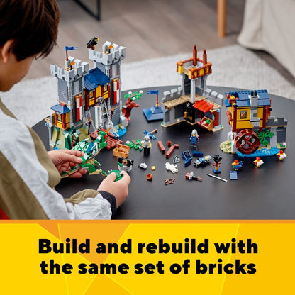 LEGO Creator building toy set — medieval castle 3in1 design for ages 9+