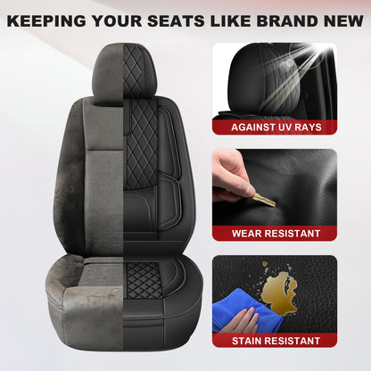 AOMSAZTO vehicle seat cover — waterproof and easy to install for Ford F150 2009-2026 and F250 F350 F450 2017-2026