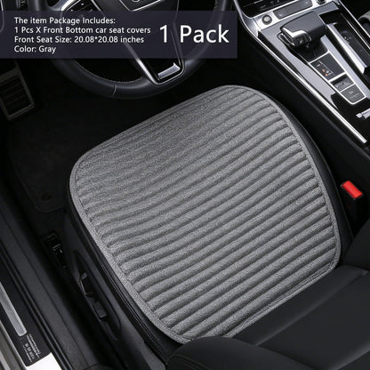 Suninbox car seat cover — ventilated breathable buckwheat hulls cushion mat for front seat