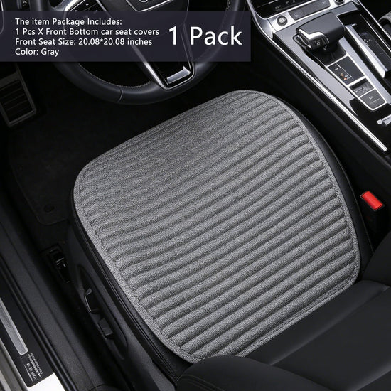 Suninbox car seat cover — ventilated breathable buckwheat hulls cushion mat for front seat