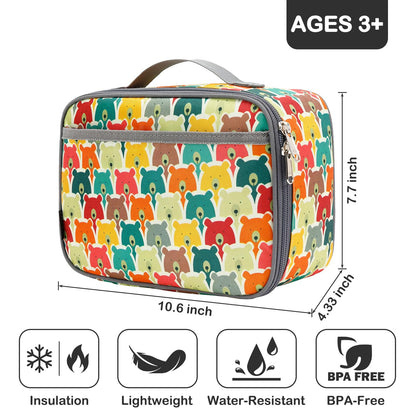 FlowFly meal holder — insulated soft bag mini cooler for kids and adults