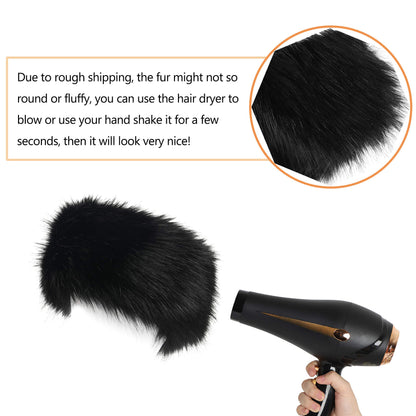 Hairband — Faux fur design from LA CARRIE for winter warmth and comfort