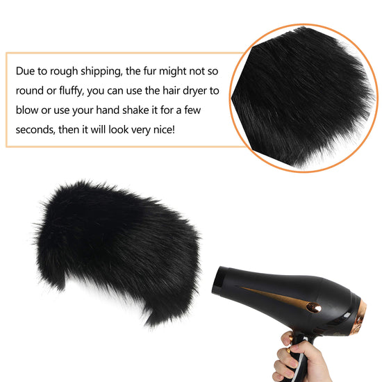Hairband — Faux fur design from LA CARRIE for winter warmth and comfort