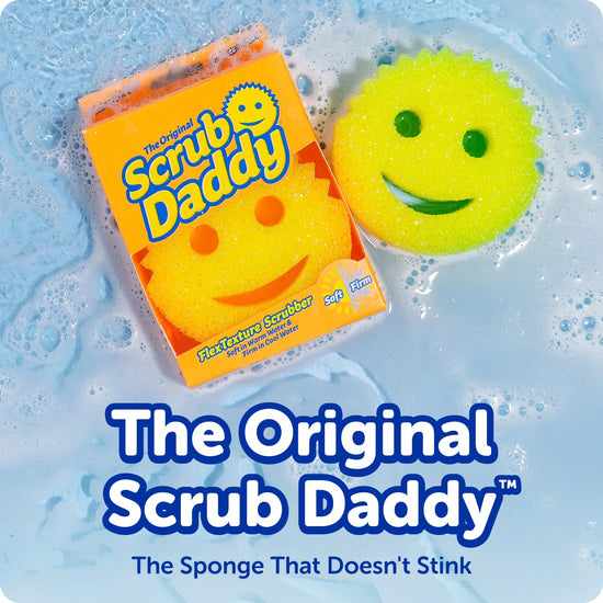 Utility sponge — Scrub Daddy sponges with Daddy caddy 6ct set