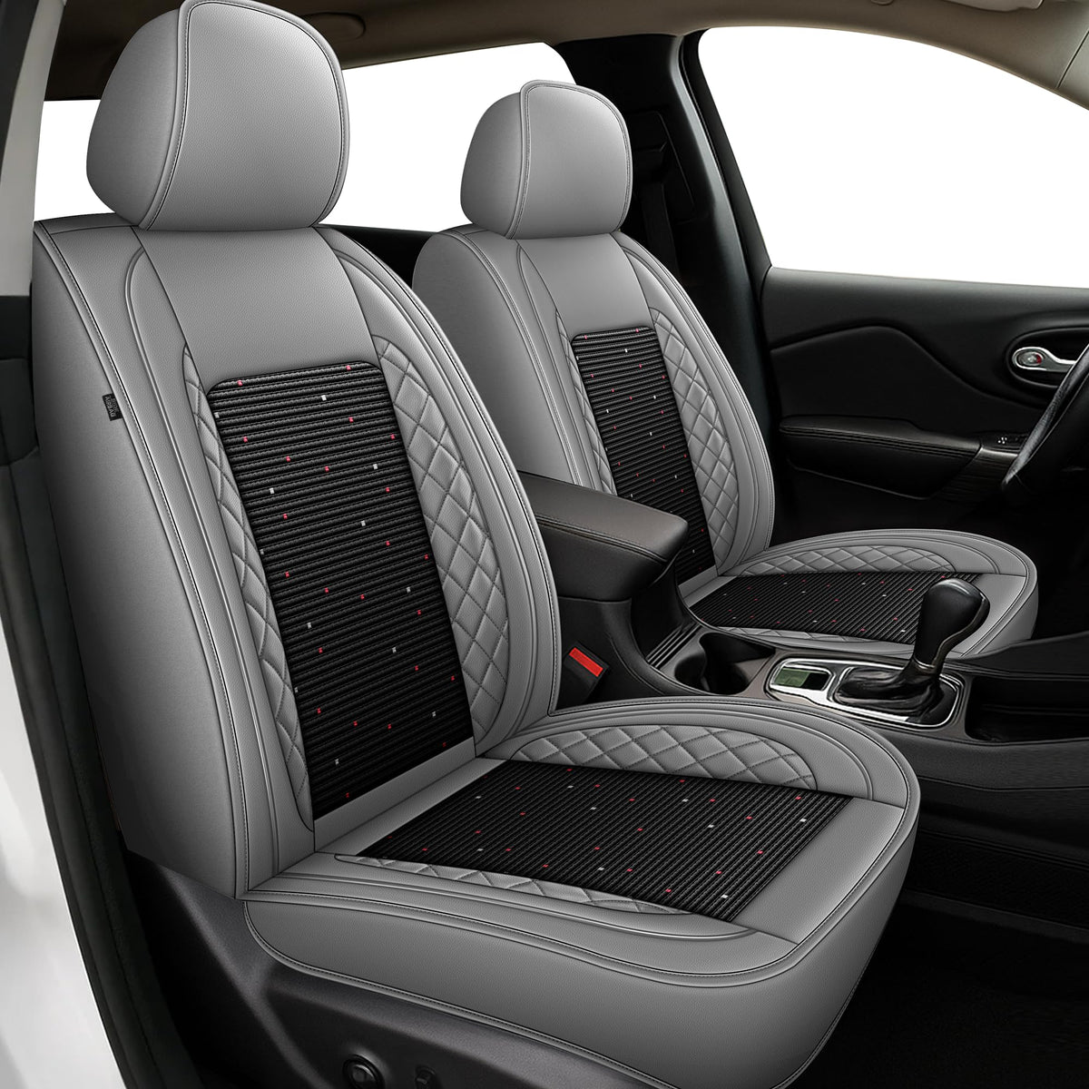 AOMSAZTO vehicle seat cover — breathable ice silk faux leather for Volkswagen Jetta 2008-2026
