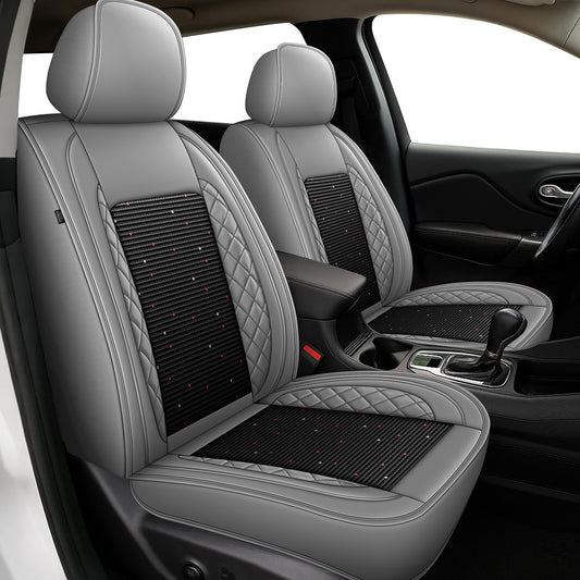 AOMSAZTO vehicle seat cover — breathable ice silk faux leather for Volkswagen Jetta 2008-2026