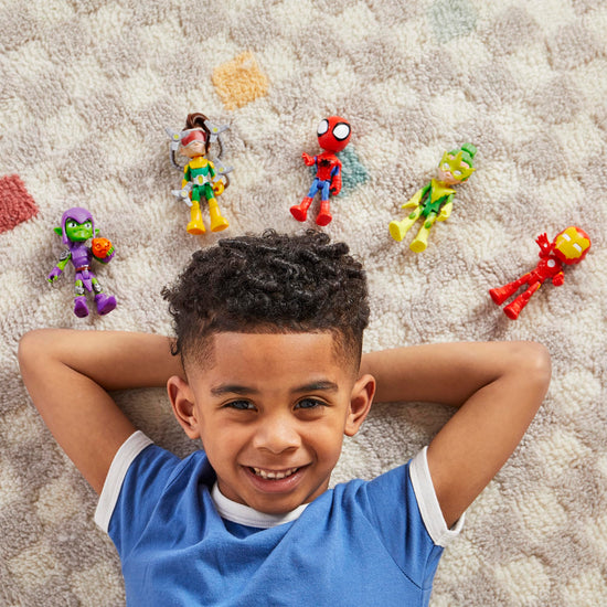 Toy figure — Spidey and his friends 5-pack with 4-inch action figures for kids 3+